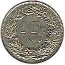 1 Franken Zahl
