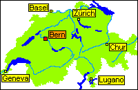 Location of Bern