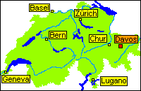 Location of Davos