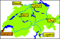 Location of Geneva