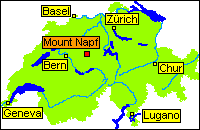 Location of Mount Napf