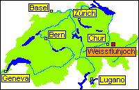 Location of Weissfluhjoch ]